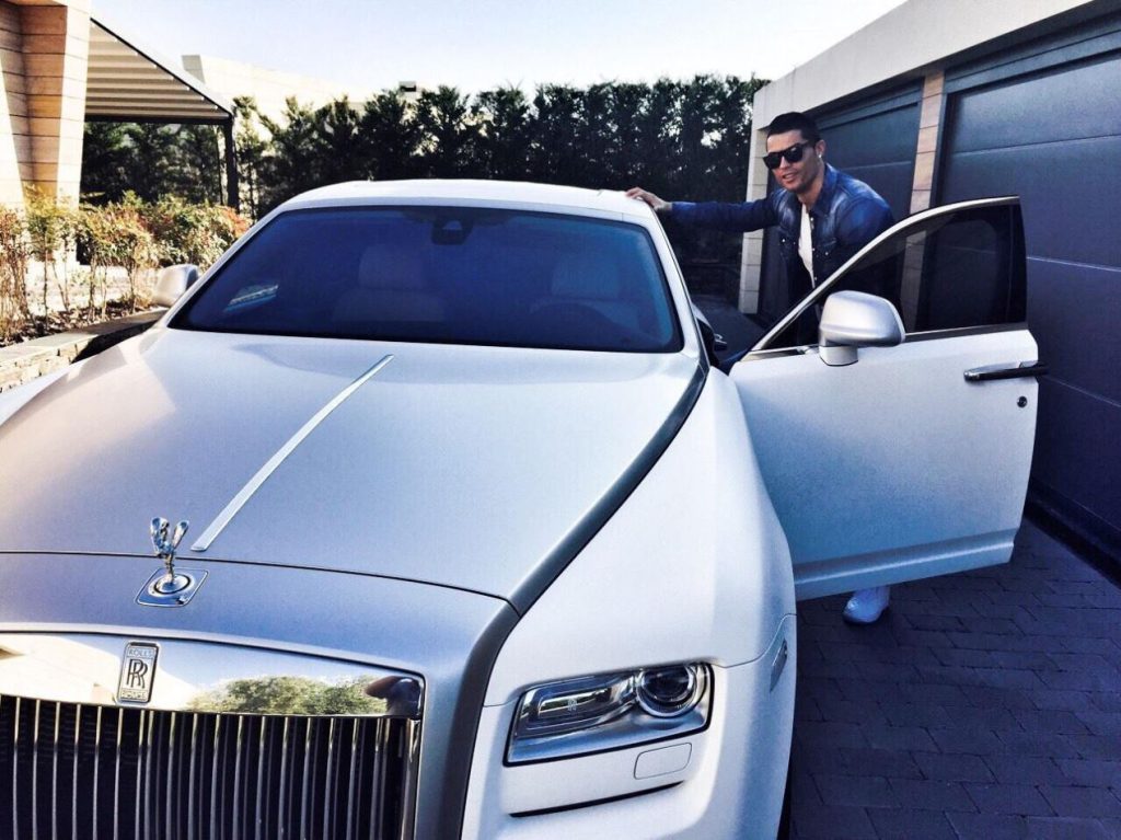 Rolls-Royce Cullinan - Cristiano Ronaldo car collection